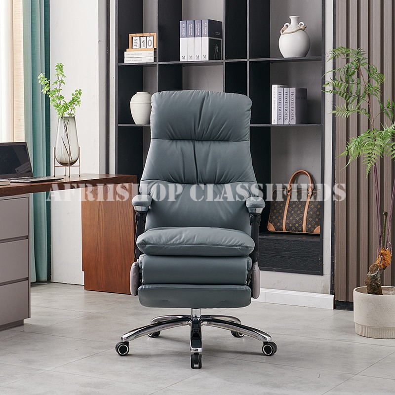 Office Chair: Executive Leather Manager Chair