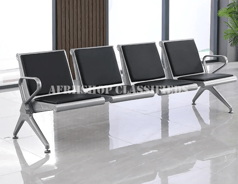 Office Bench : 4-Seater Heavy Duty Office Bench