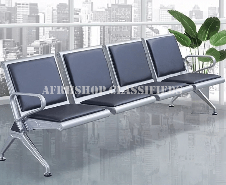 Office Bench : 4-Seater Heavy Duty Office Bench