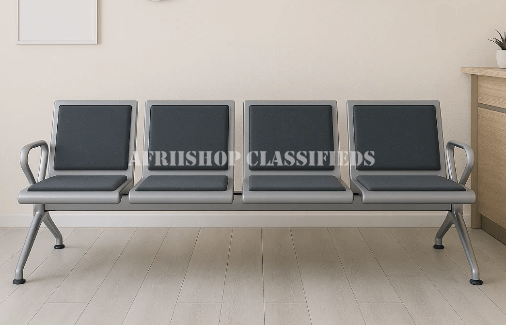 Office Bench : 4-Seater Heavy Duty Office Bench