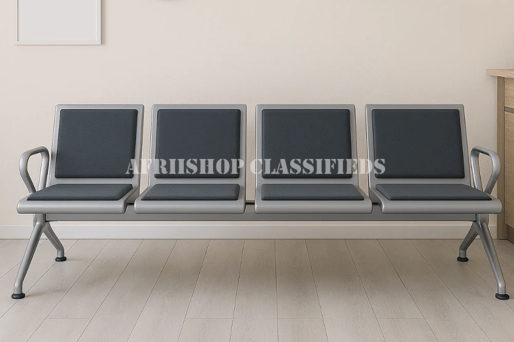 Office Bench : 4-Seater Heavy Duty Office Bench