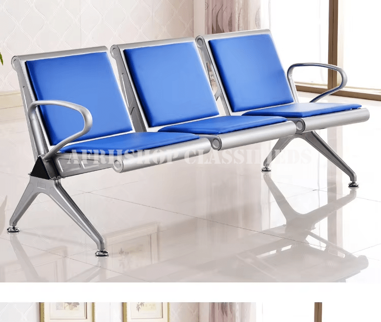Office bench : Heavy Duty 3-Seater Office bench