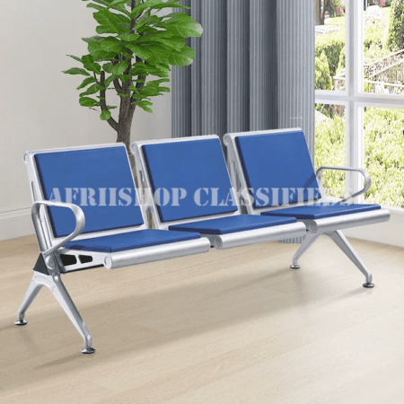 Office bench : Heavy Duty 3-Seater Office bench