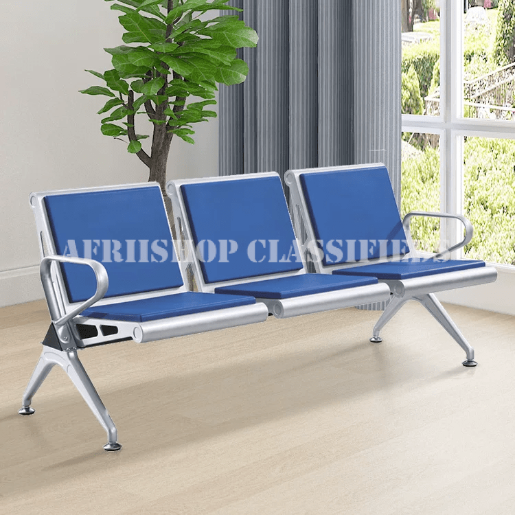 Office bench : Heavy Duty 3-Seater Office bench