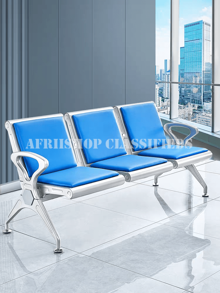 Office bench : Heavy Duty 3-Seater Office bench