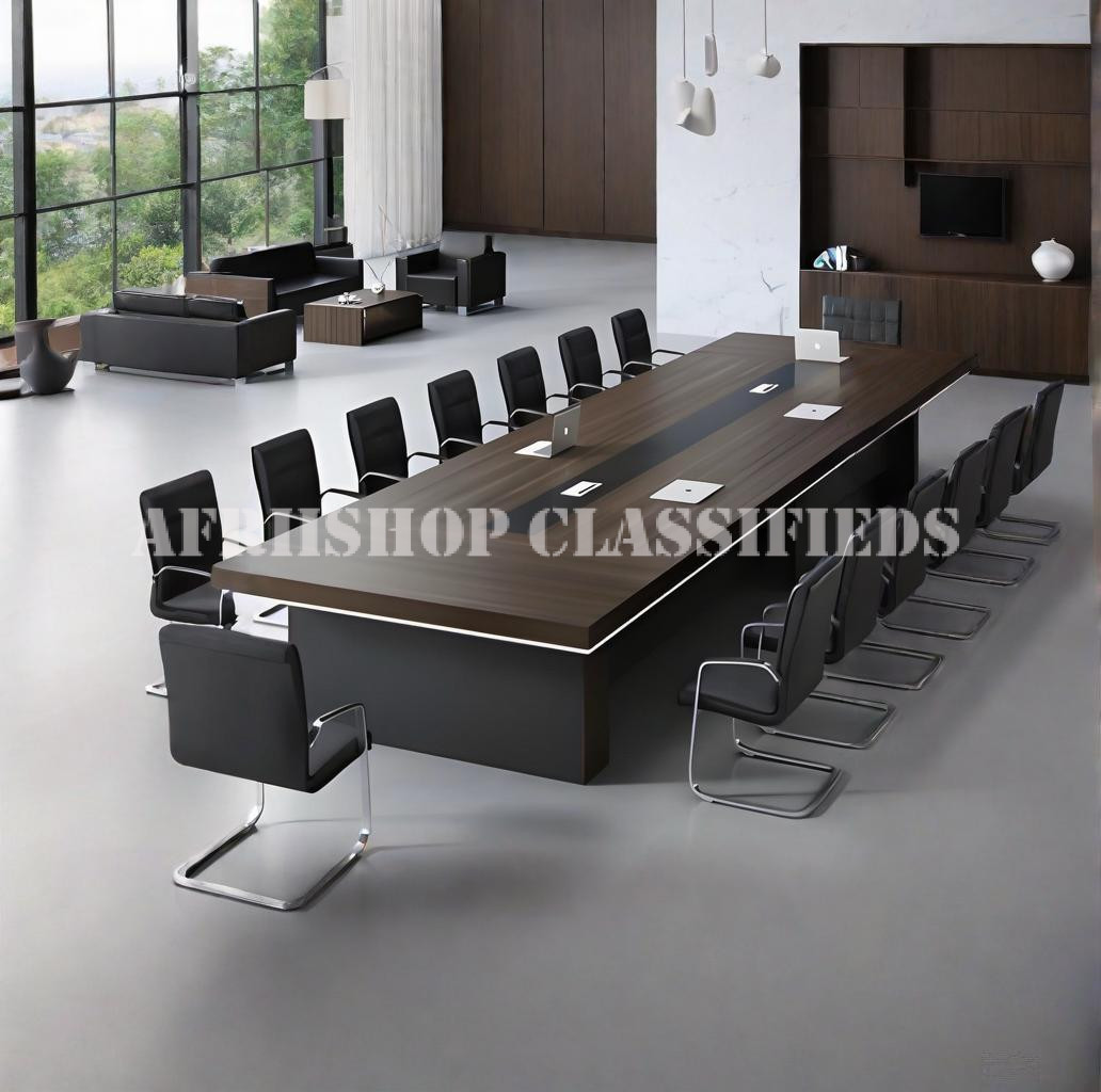 Conference Table : 3 Meter Conference Office Table