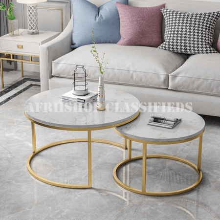 Dining Table: Modern Nesting Dining Coffee Table