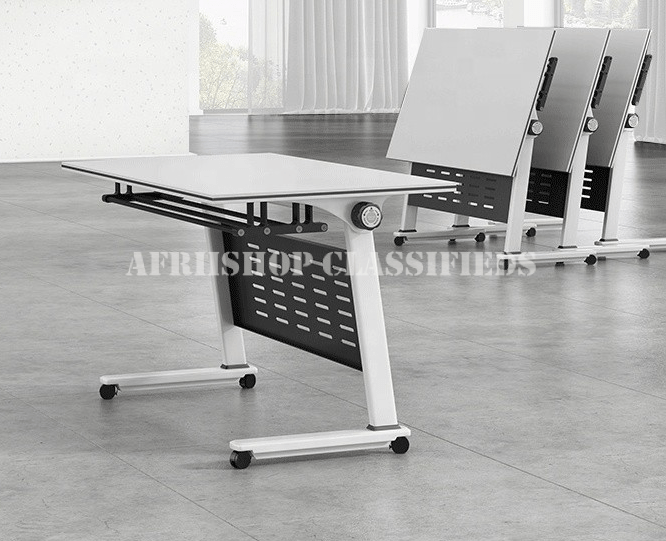 Office Table;Modern White Foldable Office Table
