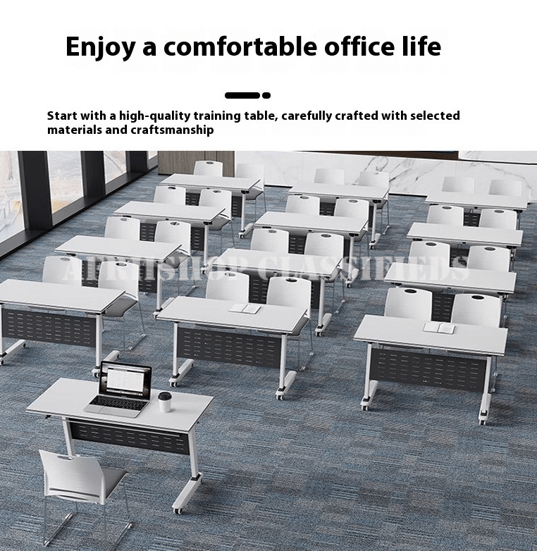Office Table;Modern White Foldable Office Table