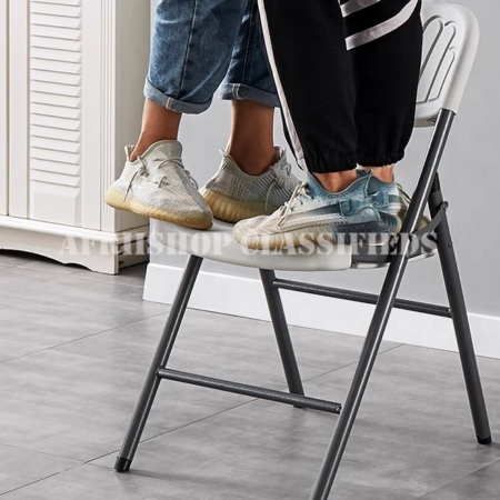 Outdoor Chairs;Patio Foldable Stackable Plastic Chair