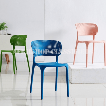 Outdoor Furnitures:Nordic Plastic Outdoor Chair