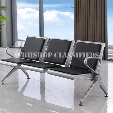 Office Reception Benches;3 Seater Office Reception Bench