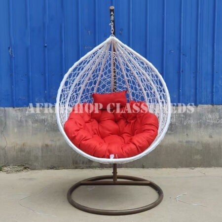 Home Chairs; Indoor/Outdoor Swing Egg Chair With Stand