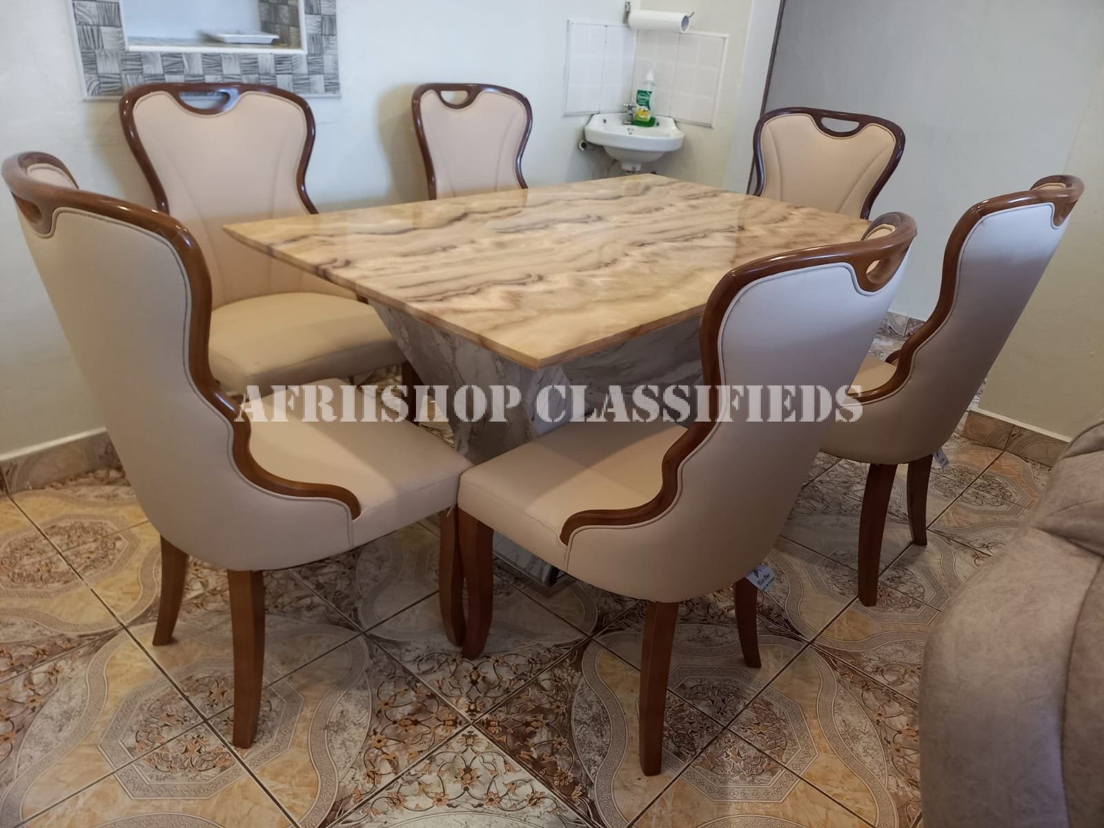Dinning Set: 6-Seater Outdoor Dining Set