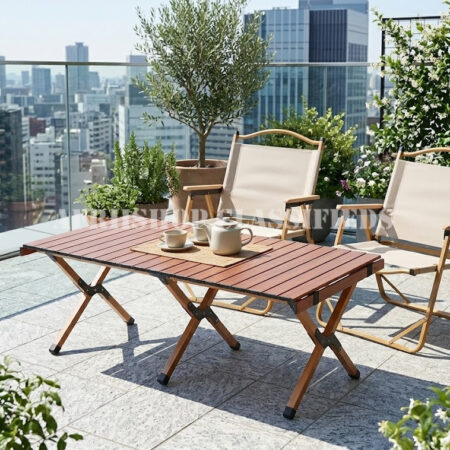 Dining Tables; Portable Outdoor Foldable Dining Table