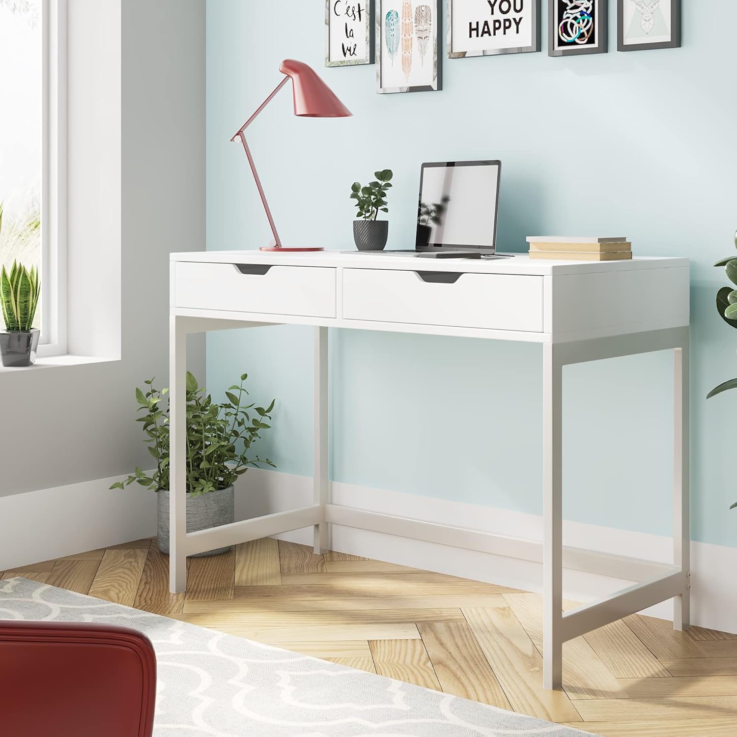 Study Tables; Wood Office Study Desk