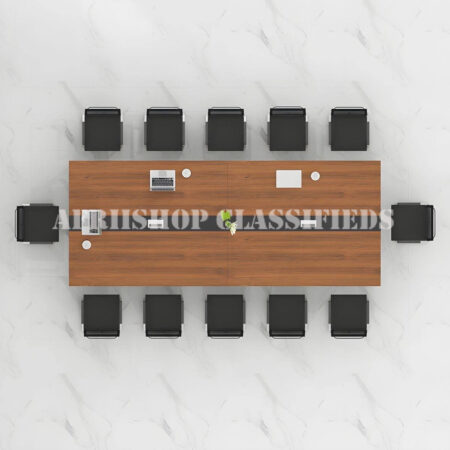 Boardroom Table; 2.4M Executive Boardroom Table