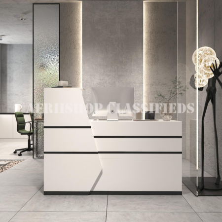 Reception Desk;Rectangular Wood Reception Desk