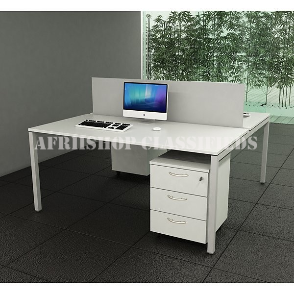 Office Workstation; Metal Frame 2 Way Office Workstation