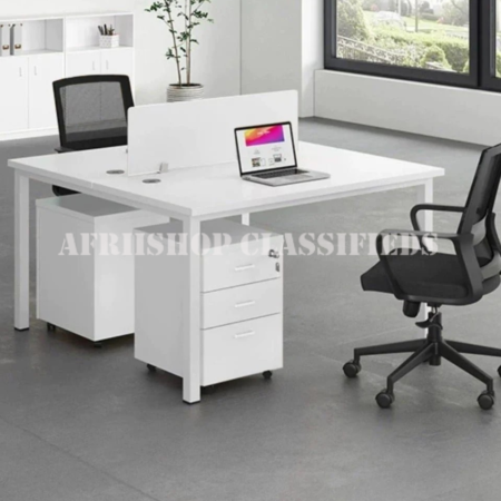 Office Workstation; Metal Frame 2 Way Office Workstation