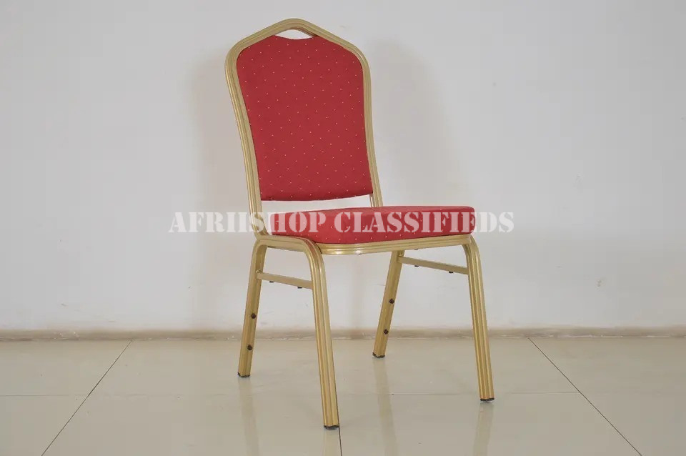 Conference Chairs;Red Banquet Conference Chair