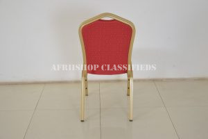 Conference Chairs;Red Banquet Conference Chair