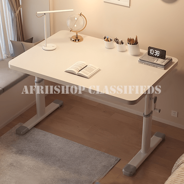 Office Desk; Manual Height Adjustable Office Desk