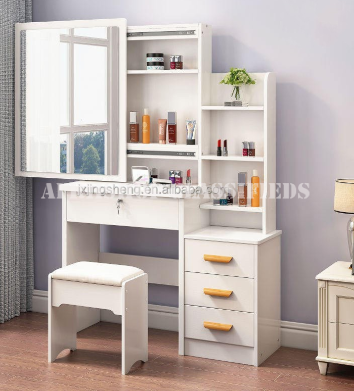 Dressing Table; Brown Bedroom Dressing Table