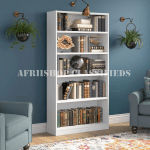 Bookshelves;5-Tier Wooden Custom Bookshelf