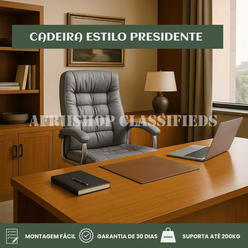 Office Chair;Executive Leather High-Back Chair