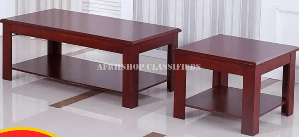 Coffee Table : Square Mahogany Coffee Table