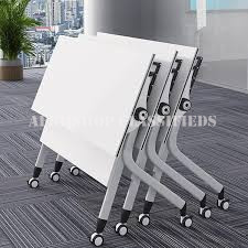 Boardroom Tables: Foldable Double Pedestal Office Table