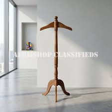 Coat Hanger;Executive Mahogany Coat Hanger Stand –