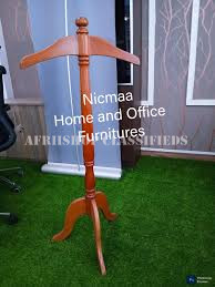 Coat Hanger;Executive Mahogany Coat Hanger Stand –