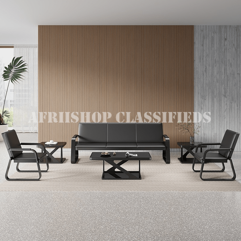 Office Sofa; 5-Seater Executive Office Waiting Sofa
