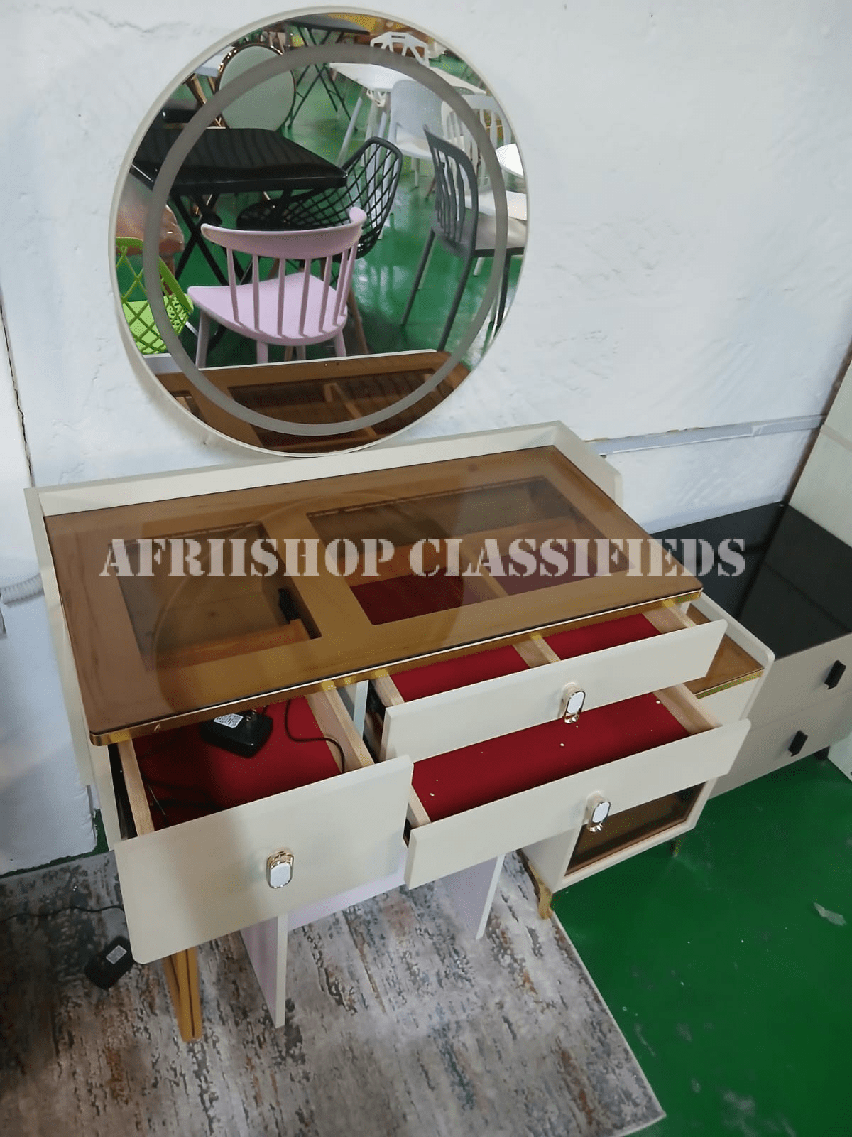 LED Bedroom Dressing Table