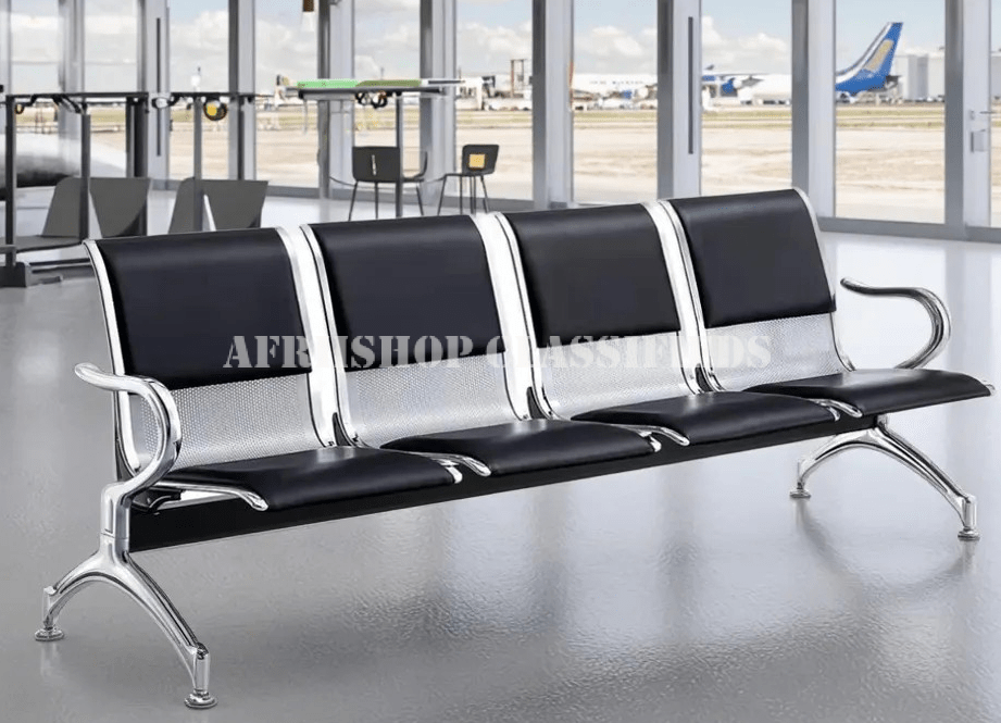 Reception Bench; 4 Link Office Reception Bench