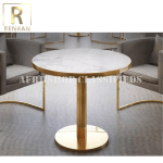 Dining Table; White Round Dining Table