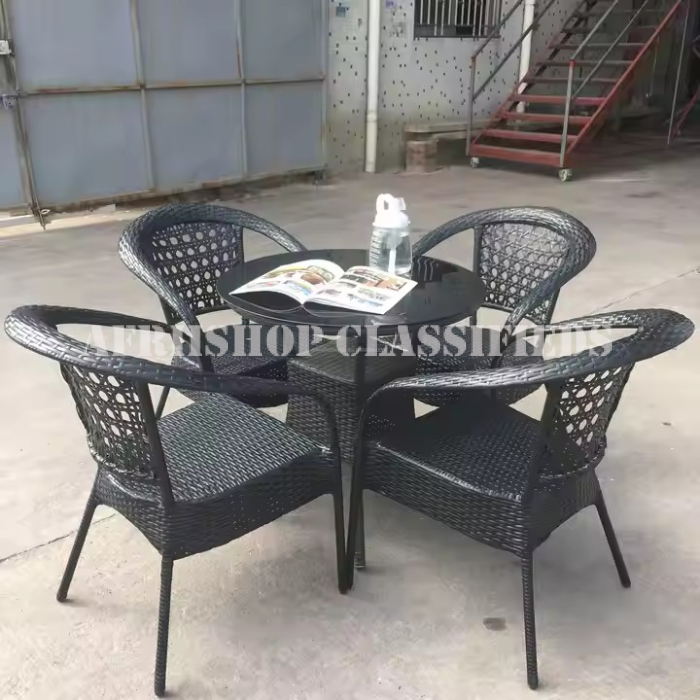 Dining Table; 4 Seater Outdoor Dining Set
