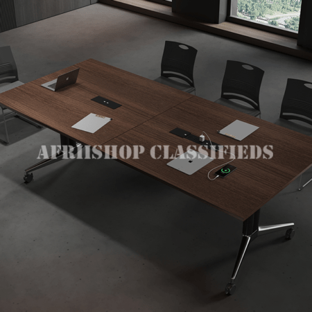 Boardroom Table; 2.4M Foldable Boardroom Table