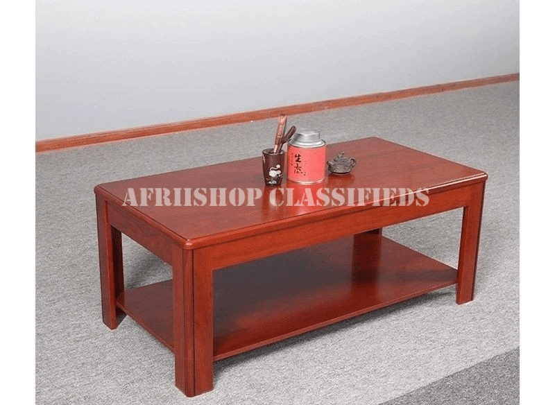 Coffee Table : Square Mahogany Coffee Table