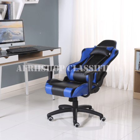Gaming Chair; Leather High Back Gaming Chair