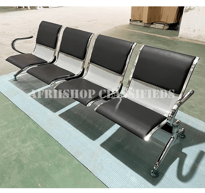 Reception Bench; 4 Link Office Reception Bench