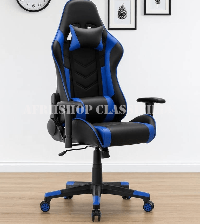 Gaming Chair; Leather High Back Gaming Chair