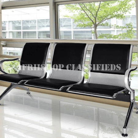 Reception Bench; 3 Link Office Reception Bench