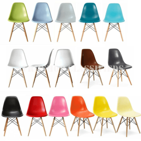 Dining Chair: Modern Eames Style Dining Chair