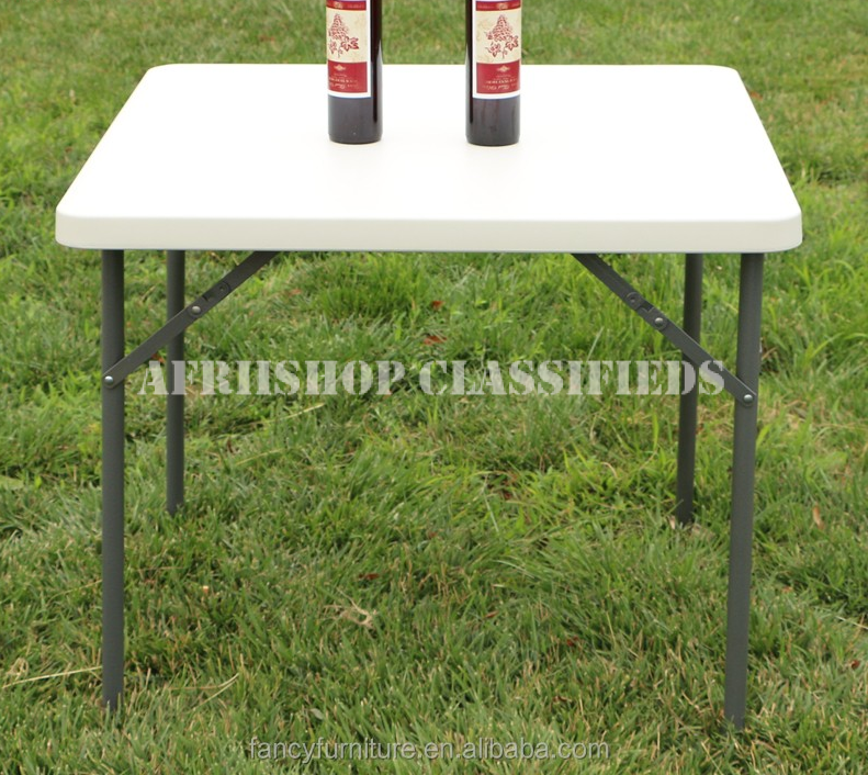 Dinning Table;90cm Plastic Folding Dinning Table