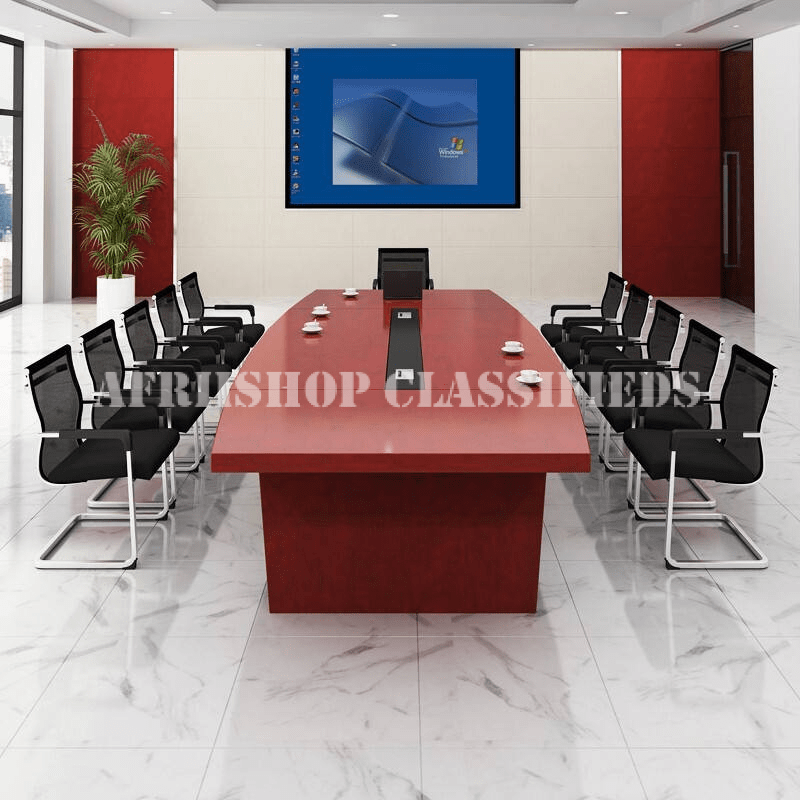 Boardroom Table; 10-Seater Modern Office Boardroom Table