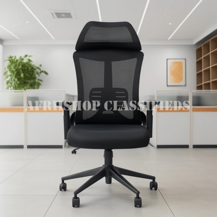 Office Chair; High Back Ergonomic Office Seat