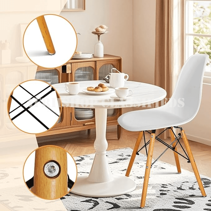 Plastic Eames Dining Chair